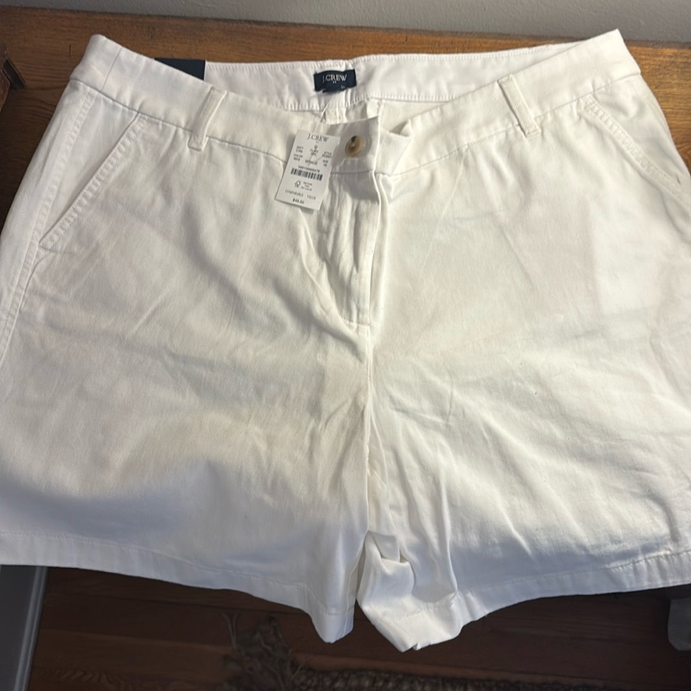 J. Crew Women's White Shorts